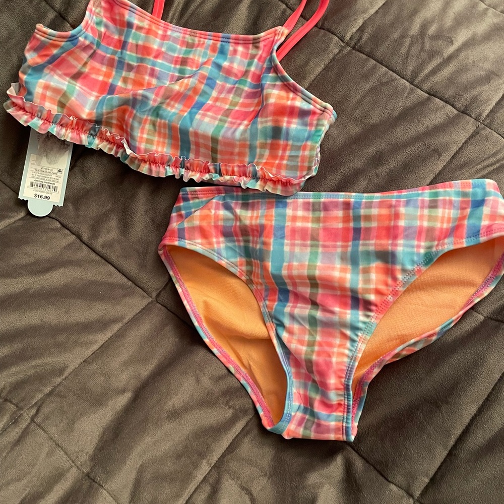 Girls two piece swimsuit